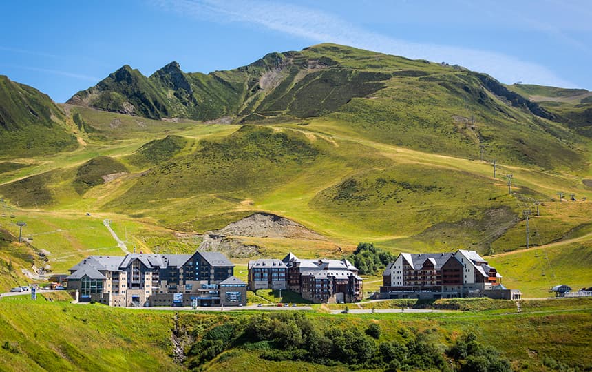 Résidence Privilège à Peyragudes - extérieur été
