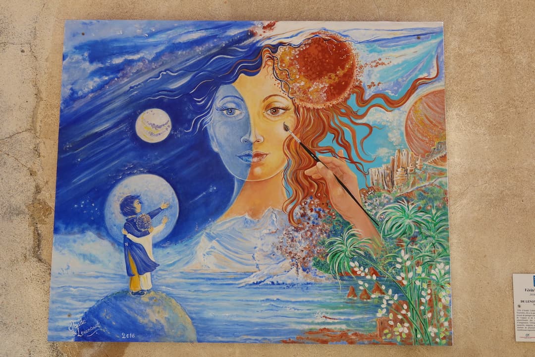 Tourrettes : le village des artistes