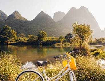Faites le tour du lac en vélo !
