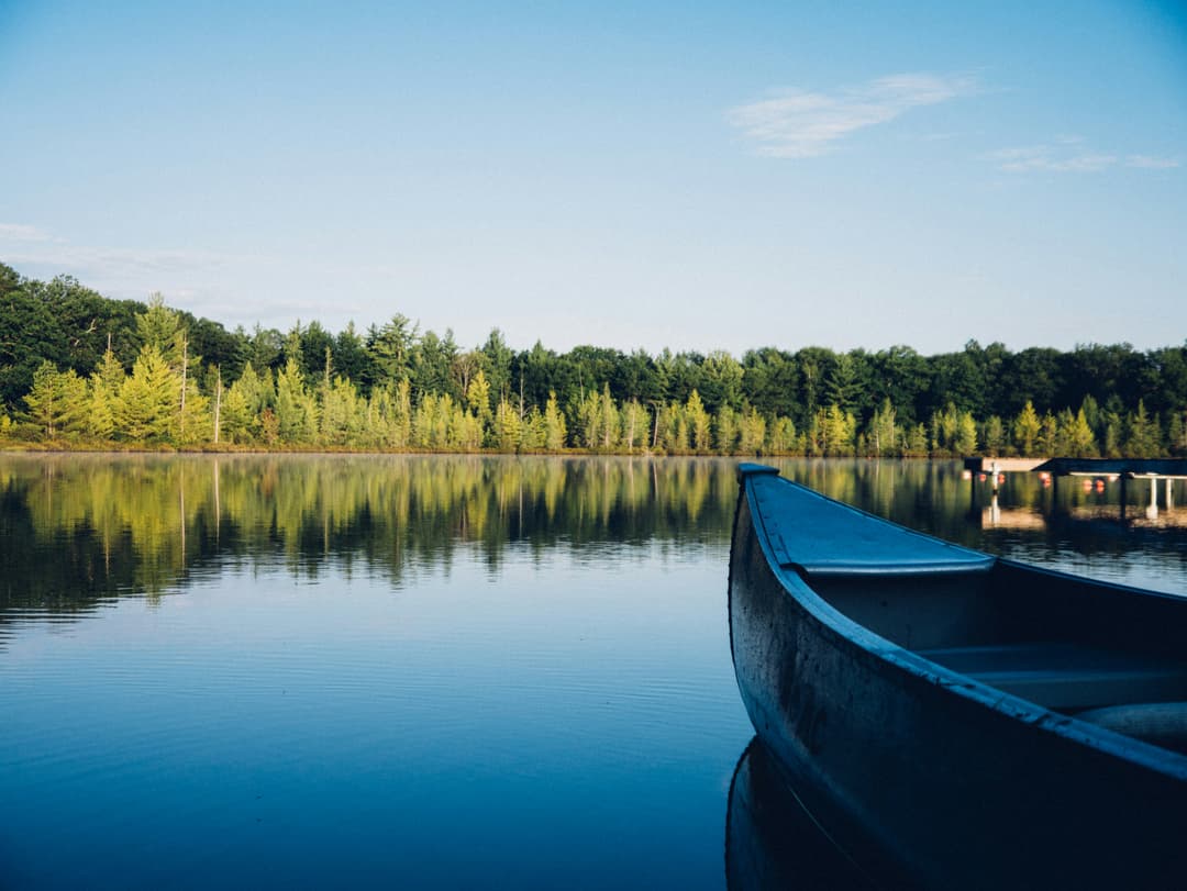 Le lac bleu, un lieu rempli d'activités !