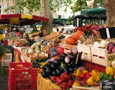 Marché local d’été