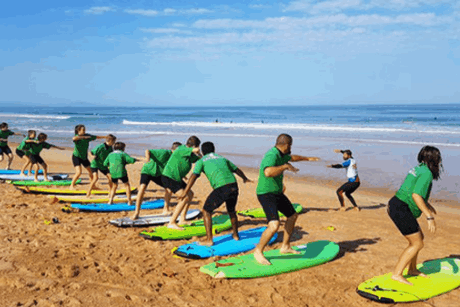 Cours de surf