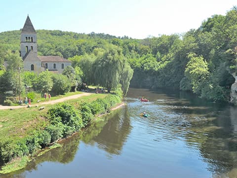 Canoë sur la Vézère
