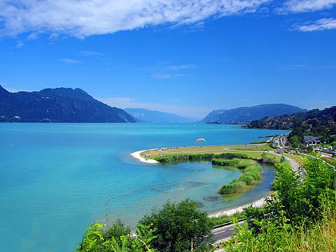 Lac du Bourget : détente et baignade