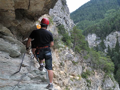 Via ferrata de La Chal