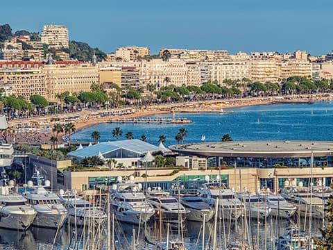Cannes et la Croisette