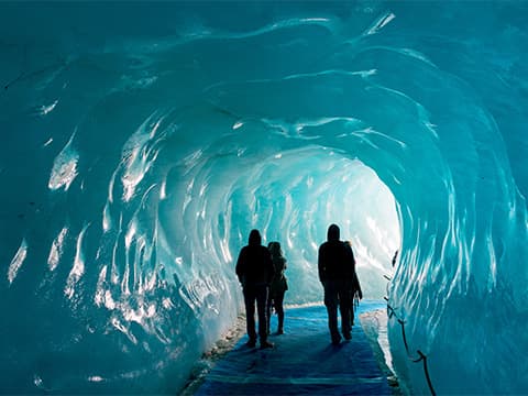 La grotte de glace