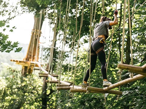 Le parc aventure