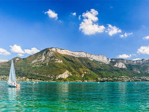 Le lac d'Annecy