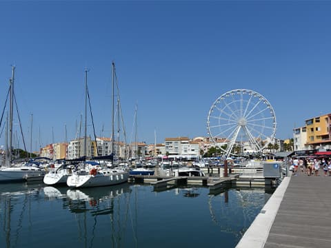Le port du Cap d'Agde