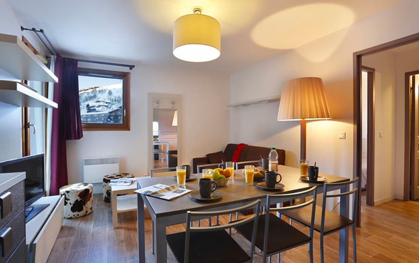 Residence Au coeur des Ours in les 2 Alpes - 4 persons apartment