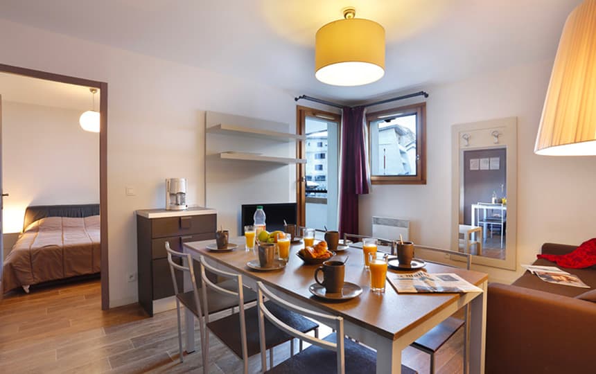 Résidence Au coeur des Ours aux 2 Alpes - Appartement 2P4
