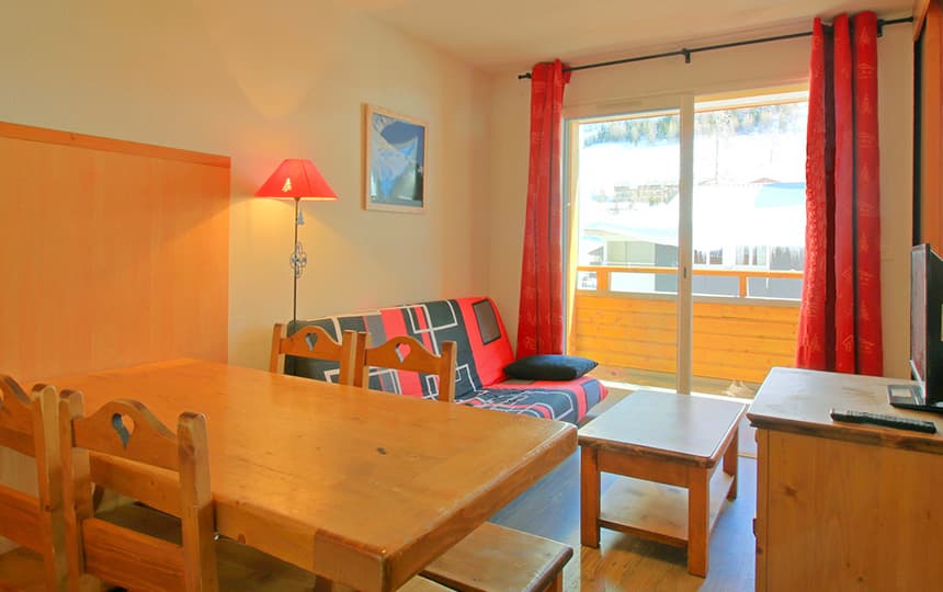 Résidence Central Park à la Foux d'Allos - Appartement 2P6