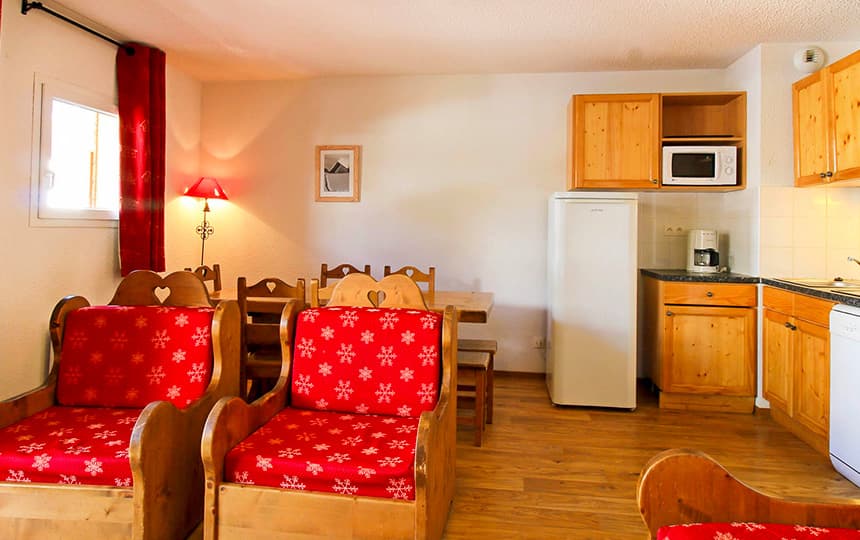 Résidence Central Park à la Foux d'Allos - Appartement 2P7