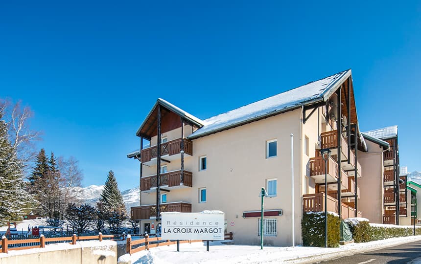 Résidence La Croix Margot à Villard de lans - extérieur hiver