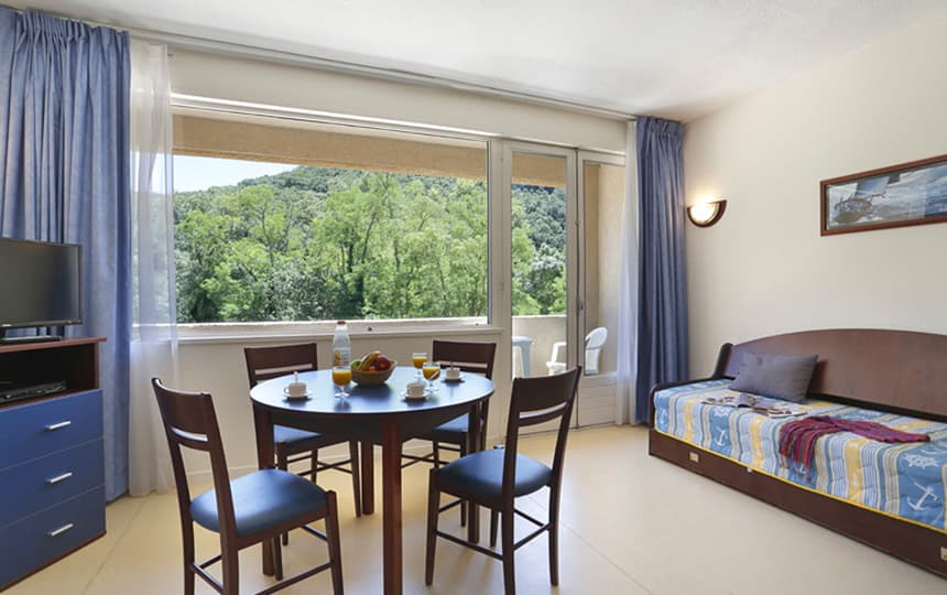 Résidence Le Domaine de Châmes à Vallon pont d'Arc - studio 4 pers