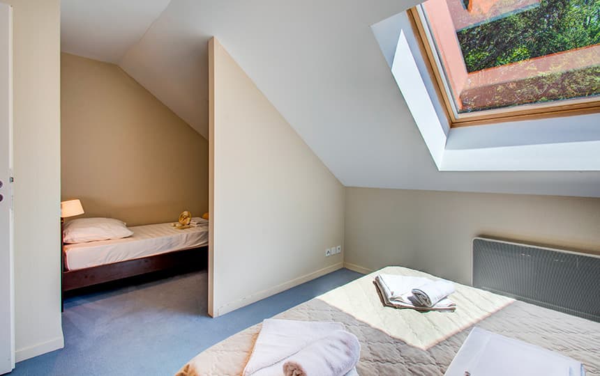 Résidence Les Balcons d'Aix à La Féclaz - intérieur chambre