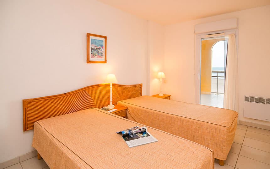 Résidence Alizéa Beach à Valras Plage - Appartement