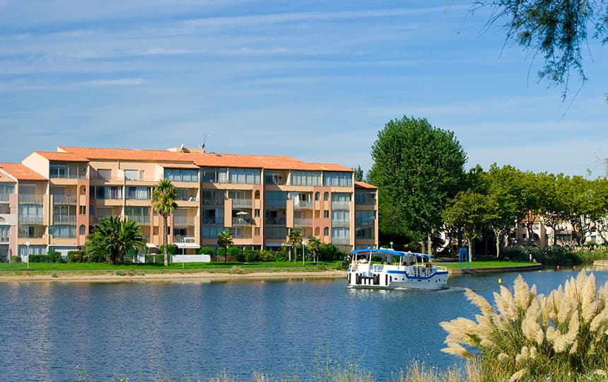 Résidence La Baie des Anges au Cap d'Agde - Extérieur