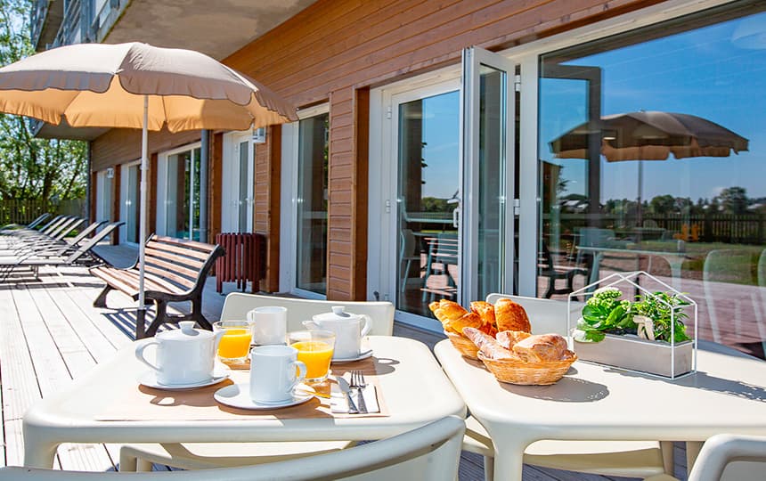 Résidence Le Domaine du Mont au Mont St Michel - Petit déjeuner