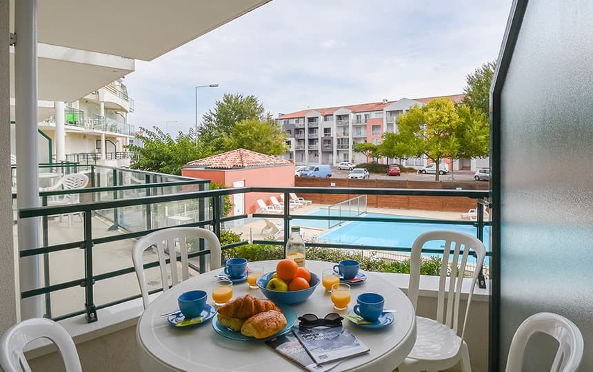 Les Jardins de l'Amirauté aux Sables d'Olonne - Appartement 2P4