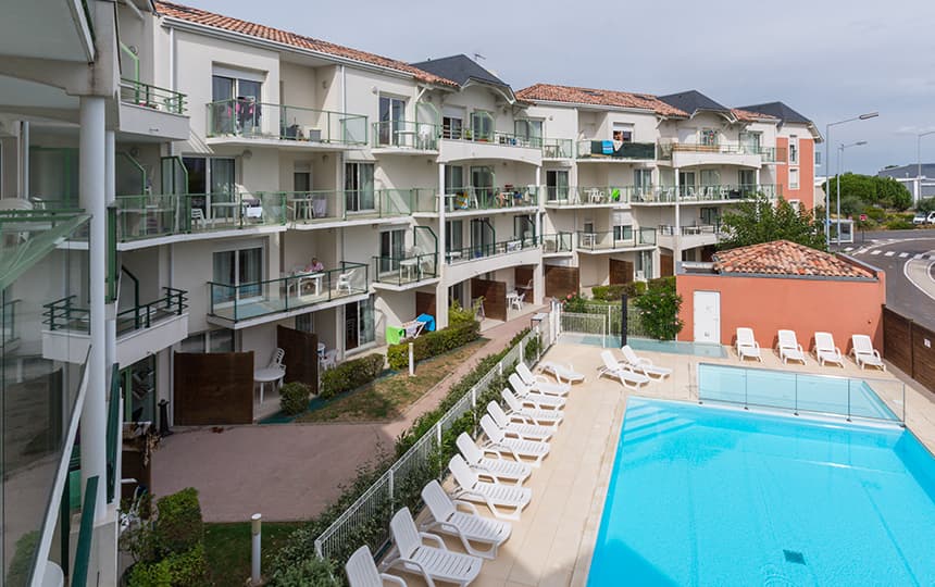 Les Jardins de l'Amirauté aux Sables d'Olonne - Piscine