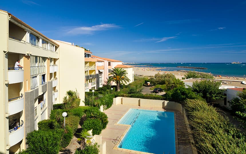 Savanna Beach / Les terrasses de Savanna in Cap d'Agde - Swimming Pool