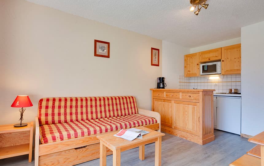 Résidence Andromède aux 2 Alpes - Studio 4 personnes