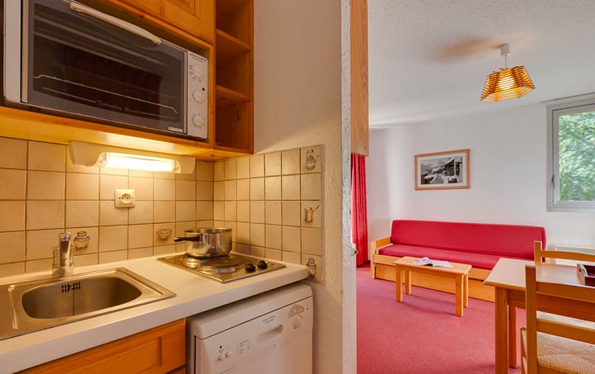 Résidence Côte Brune aux 2 Alpes - Studio 4 personnes