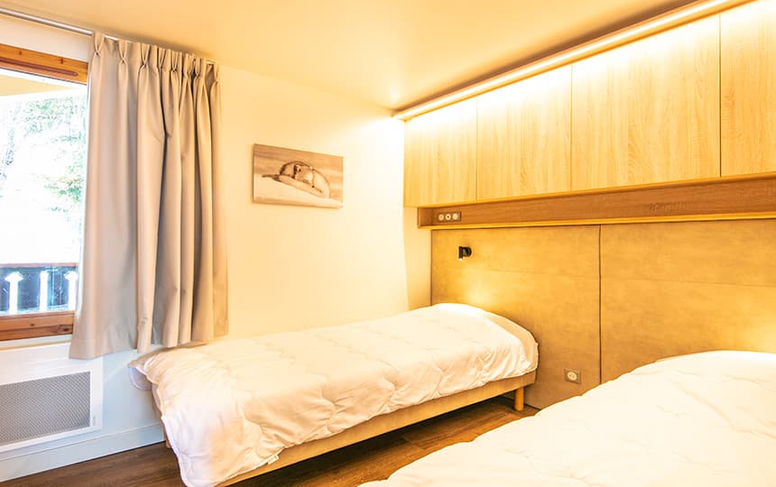 Résidence Beauregard à Doucy / Valmorel - Appartement 4 pièces 10 personnes
