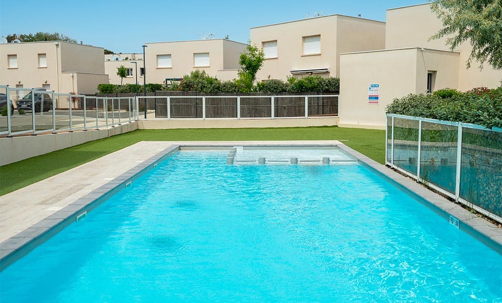 Résidence La Dune Valras Plage piscine extérieure