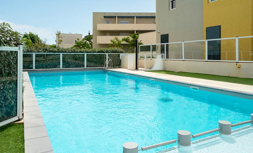 Résidence La Dune Valras Plage piscine extérieure