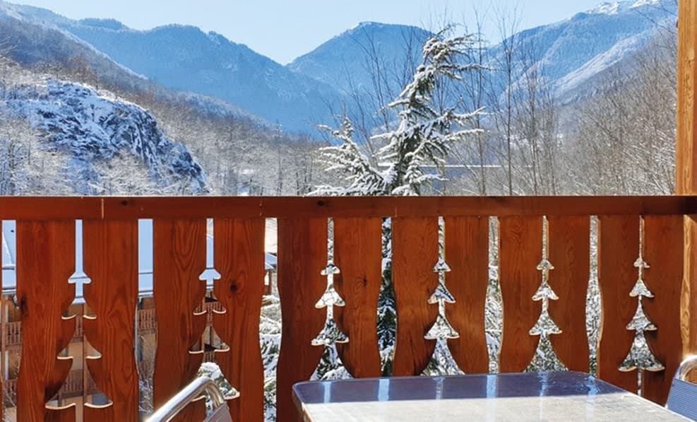 Résidence La Vallée d'ax Pyrénées Ariégeoises en hiver