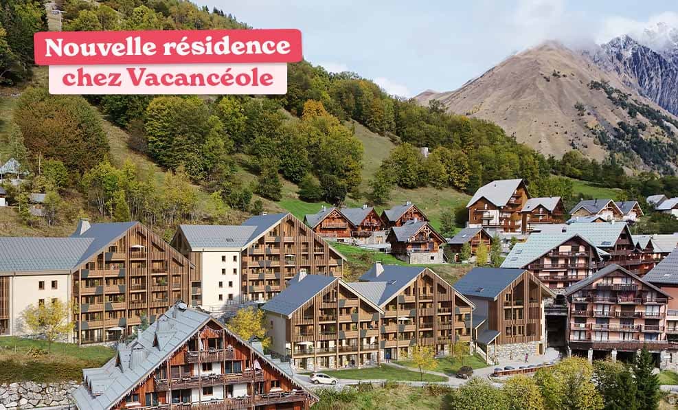Nouvelle destination Vacancéole Hauts de Vaujany en été