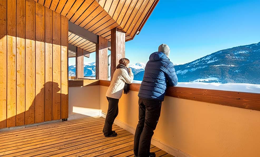 Résidence de vacances - Le Sappey Doucy - Balcon