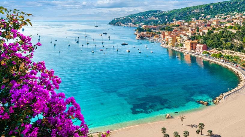 cote d'azur les ensoleillees