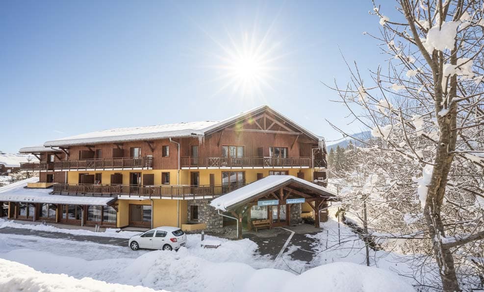 Extérieur avec neige Résidence Grand Massif Morillon