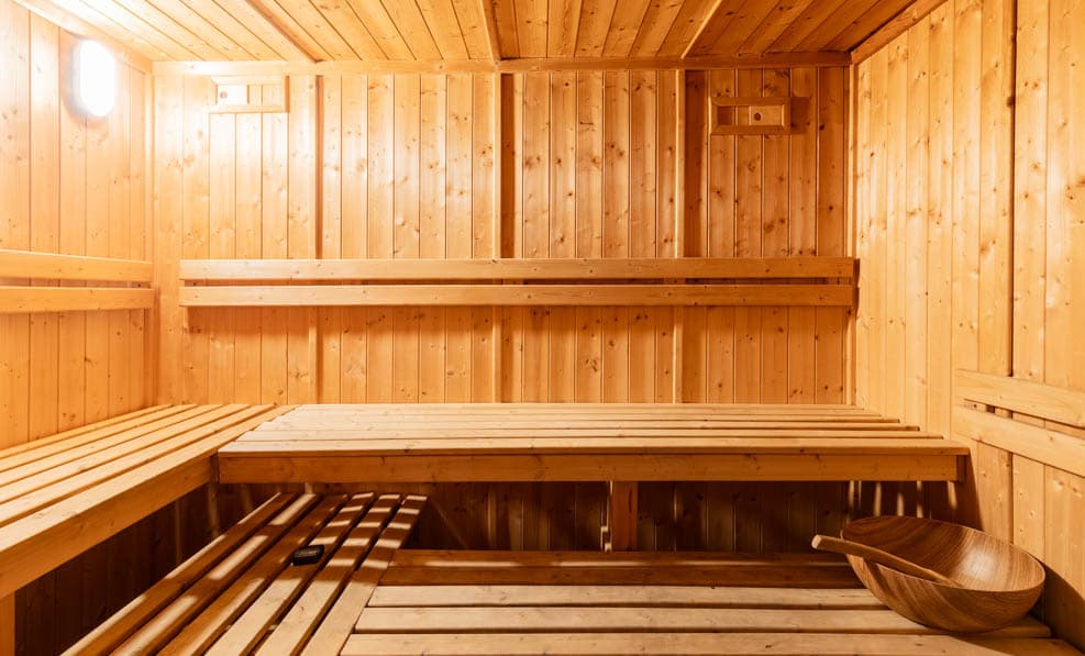 Sauna résidence Le Terral
