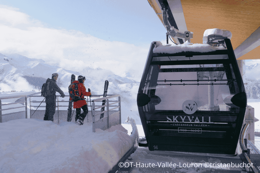 Télécabine Skyvall à Peyragudes