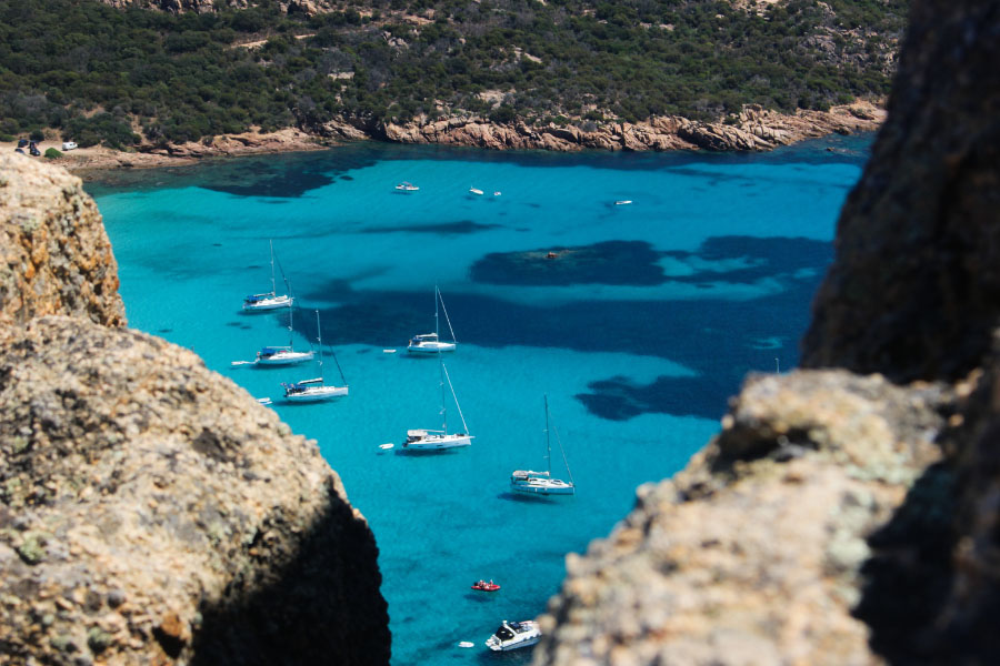 Corse Crique Bateaux