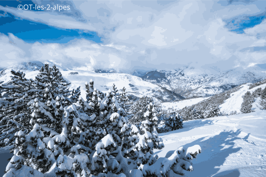 Itinéraires à faire en raquette aux 2 Alpes