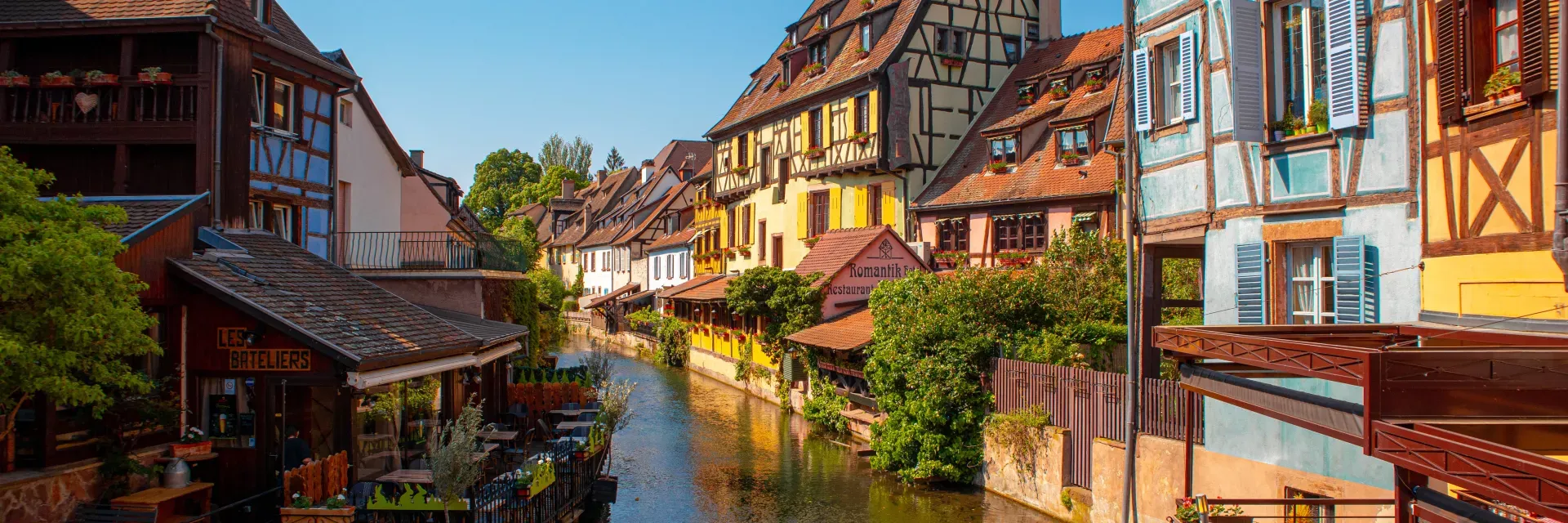 The city Strasbourg in Alsace - France