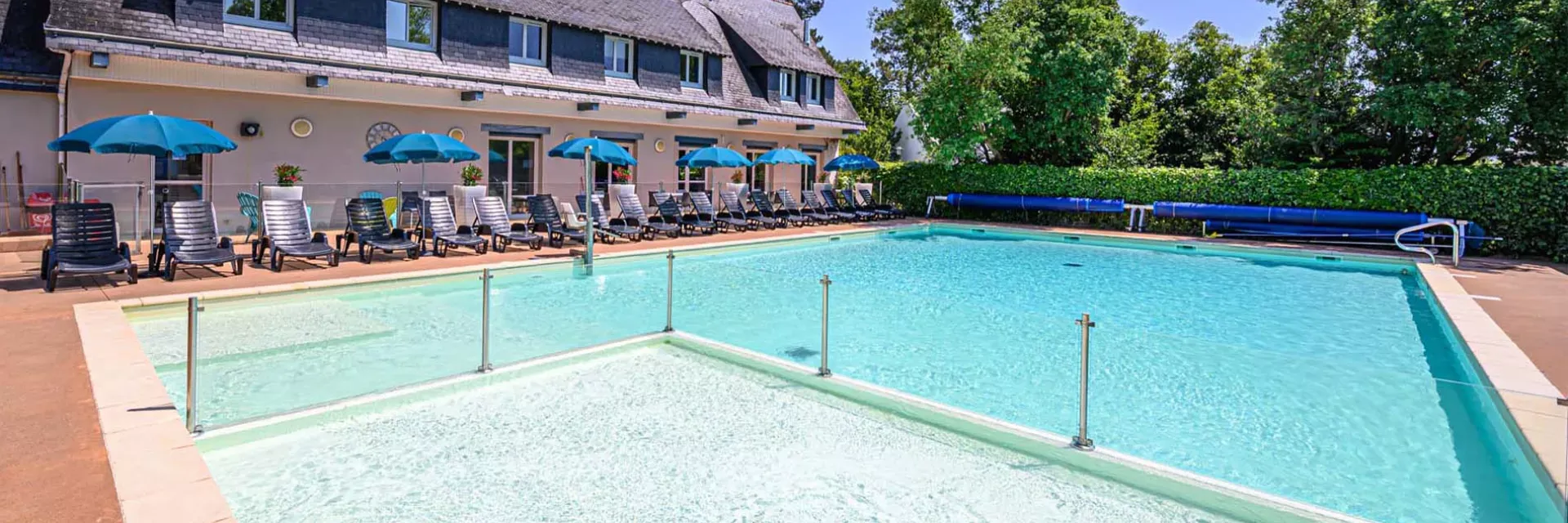 Piscine de la résidence de vacances Ker Goh Lenn à Vannes - Vacancéole