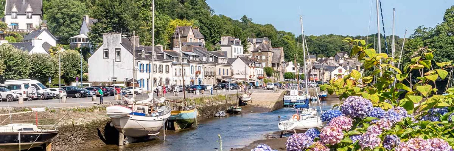 Village de Pont-Aven en Bretagne