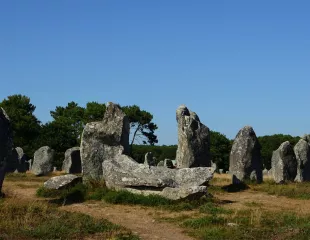 Alignement de Carnac Bretagne mégalithes