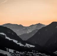 Les Gets - station de ski en Haute-Savoie - France