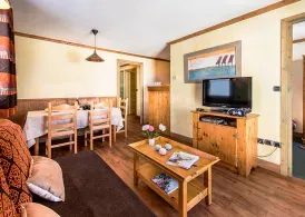 Résidence Village Montana Tignes**** - Séjour d'appartement 3 pièces 4 personnes