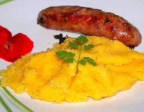 Diots polenta