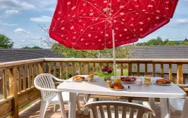 Le Domaine du Bosquet in Egletons - Balcony