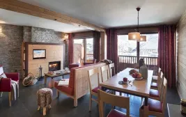 Chalet Montana Airelles**** in Tignes - Living room